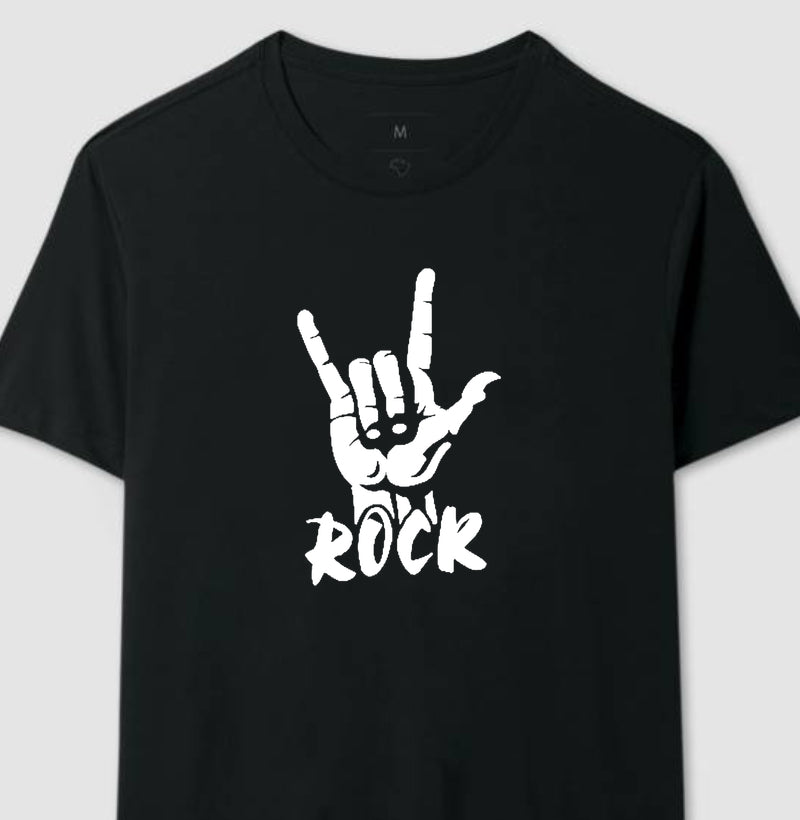 Camiseta Rock Minimalista