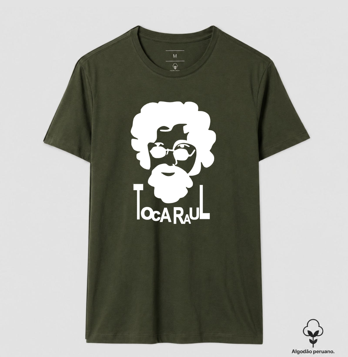 Camiseta Toca Raul Algodão Peruano