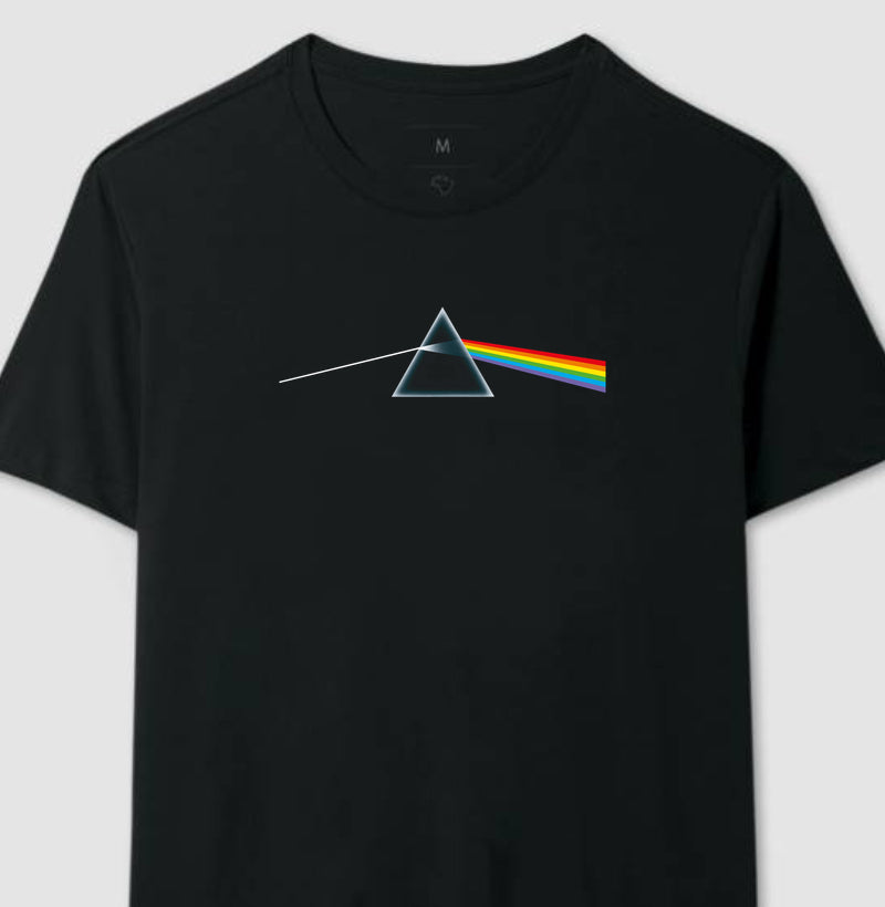 Camiseta Pink Floyd Minimalista