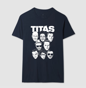 Camiseta Banda Titãs Faces