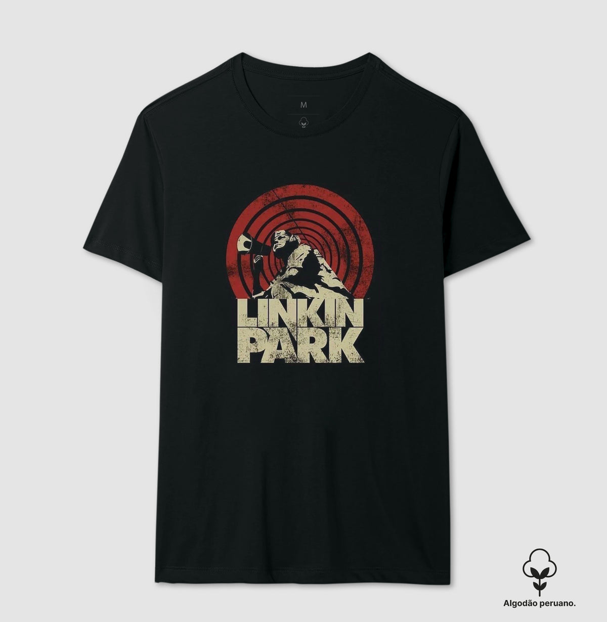 Camiseta Linkin Park Algodão Peruano