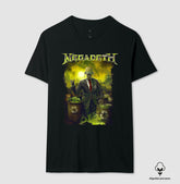 Camiseta Megadeth Toxic Algodão Peruano