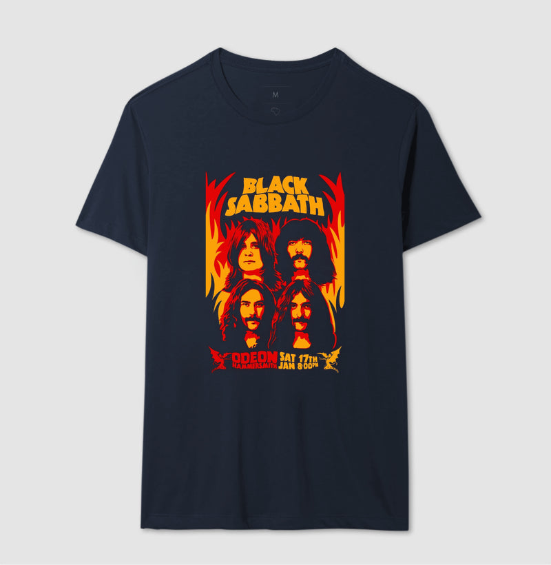 Camiseta Black Sabbath Odeon hammersmith