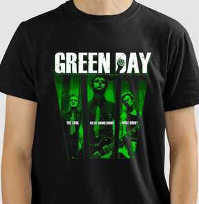 Camiseta do Green Day Trio