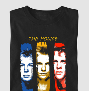 Camiseta The Police Faces