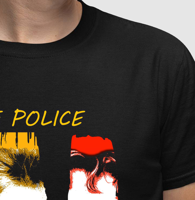 Camiseta The Police Faces