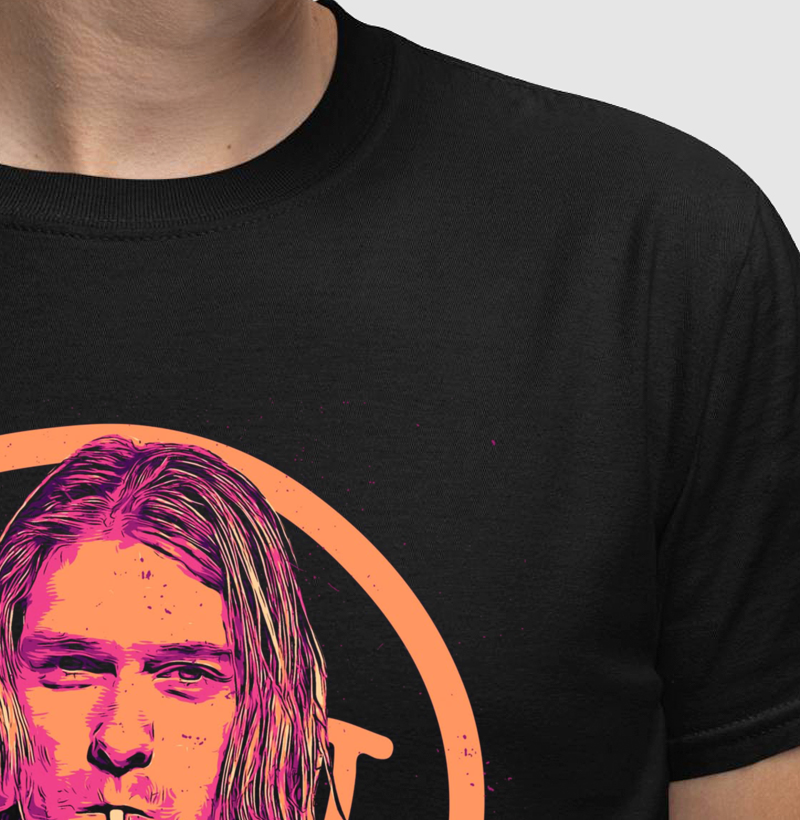 Camiseta Nirvana Kurt Cobain
