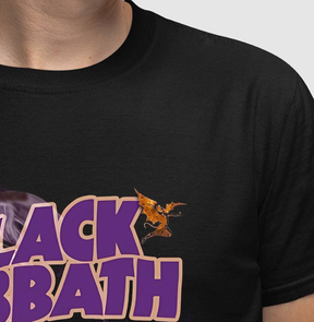Camiseta Black Sabbath Roxo