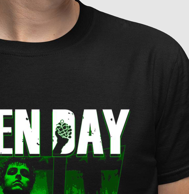 Camiseta do Green Day Trio