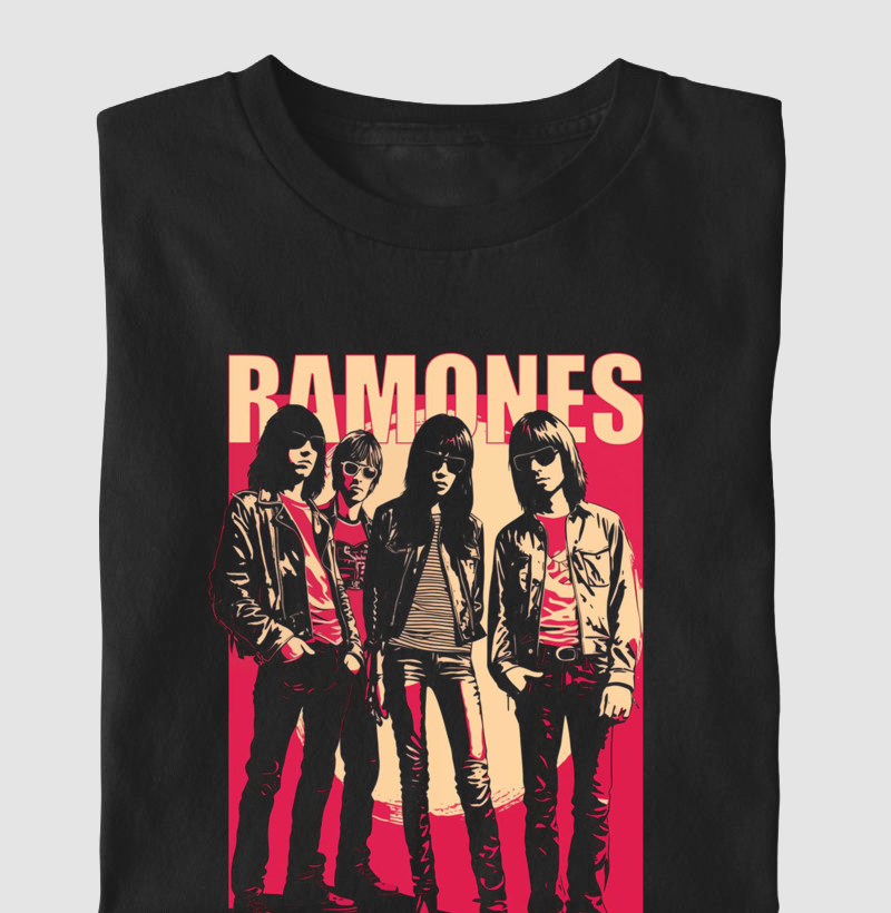 Camiseta Ramones Cartoon