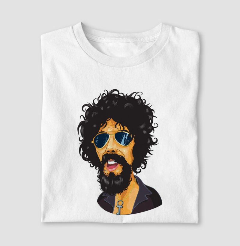 Camiseta Raul Seixas Algodão Peruano
