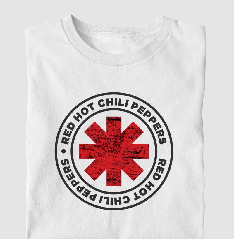 Camiseta Red Hot Chili Peppers Minimalista
