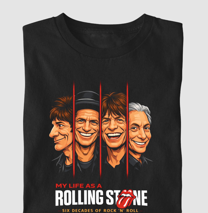 Camiseta Filme Rolling Stones