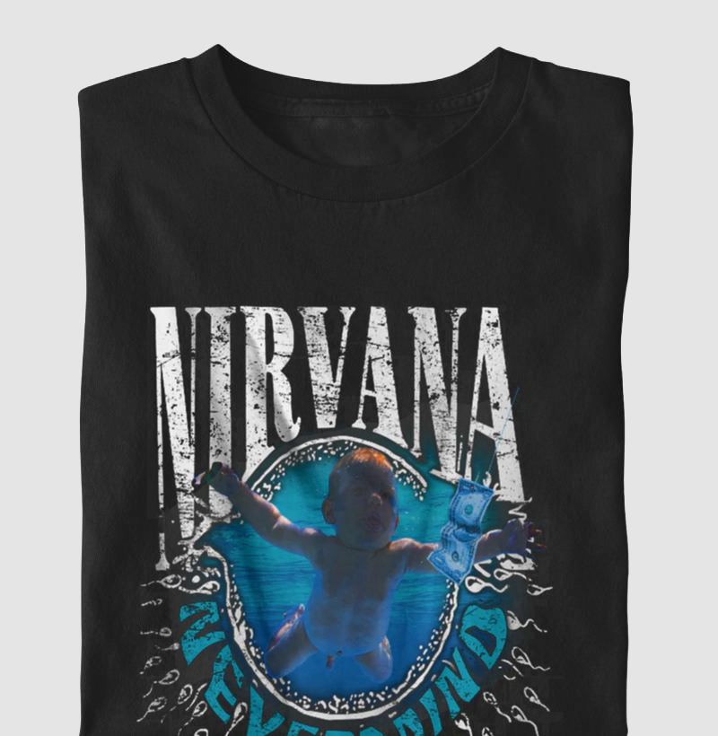Camiseta Nirvana Arte Nevermind