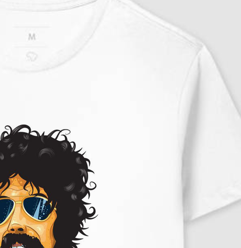Camiseta Raul Seixas Algodão Peruano