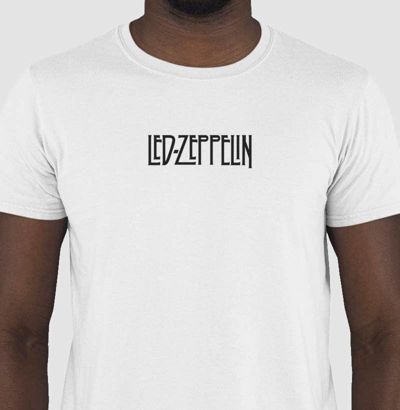 Camiseta Led Zeppelin Minimalista