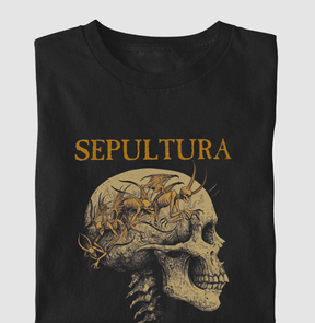 Camiseta Caveira Sepultura