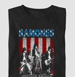 Camiseta Ramones Hey Ho Let's Go