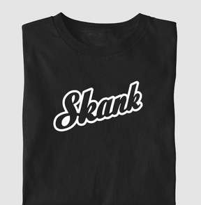 Camiseta Banda Skank Logo Algodão Peruano