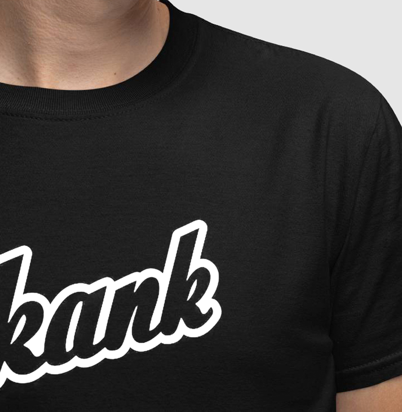 Camiseta Banda Skank Logo Algodão Peruano