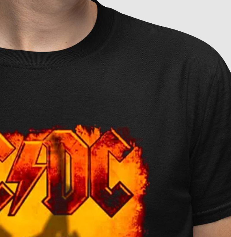 Camiseta AC/DC Rock In