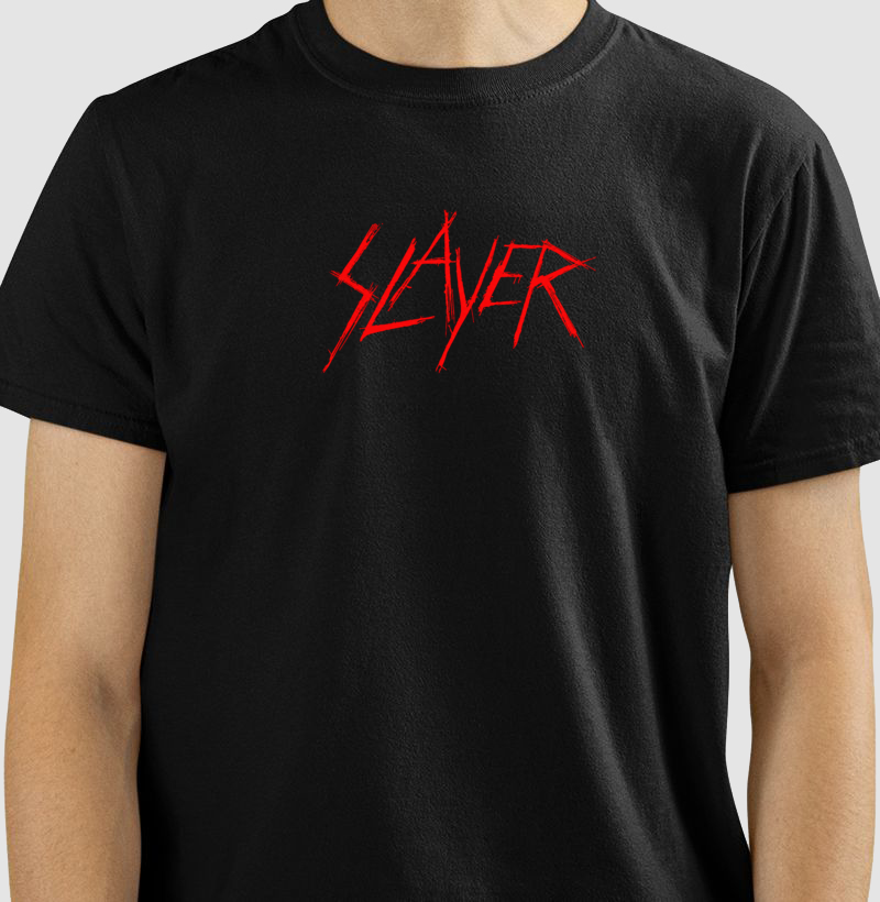 Camiseta Slayer Desenhada