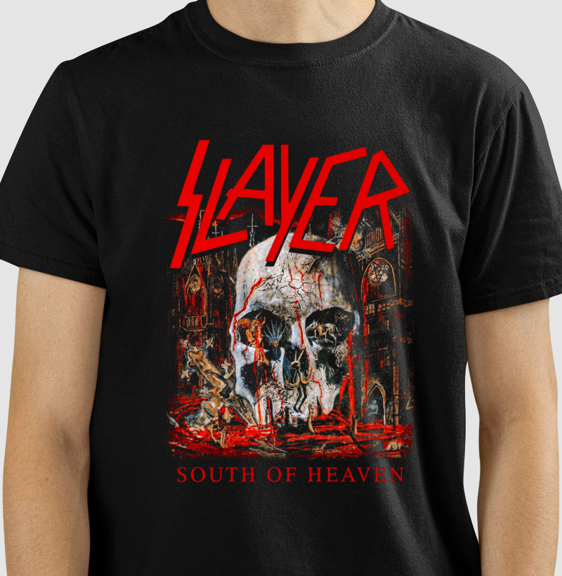 Camiseta Slayer Caveira