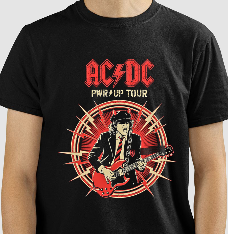 Camiseta AC/DC Power Up Tour