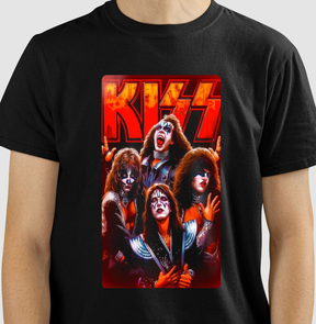Camiseta Banda Kiss