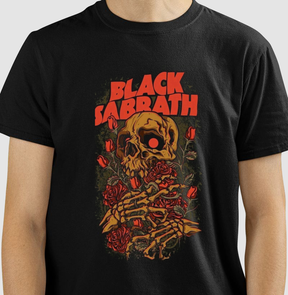 Camiseta Black Sabbath Caveira