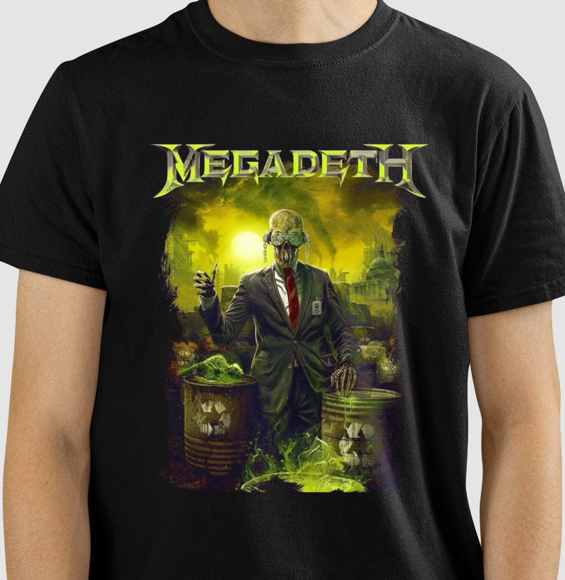 Camiseta Megadeth Toxic