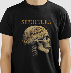 Camiseta Caveira Sepultura